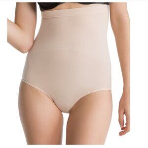SPANX High-Waist Shaping Briefs in Nude
